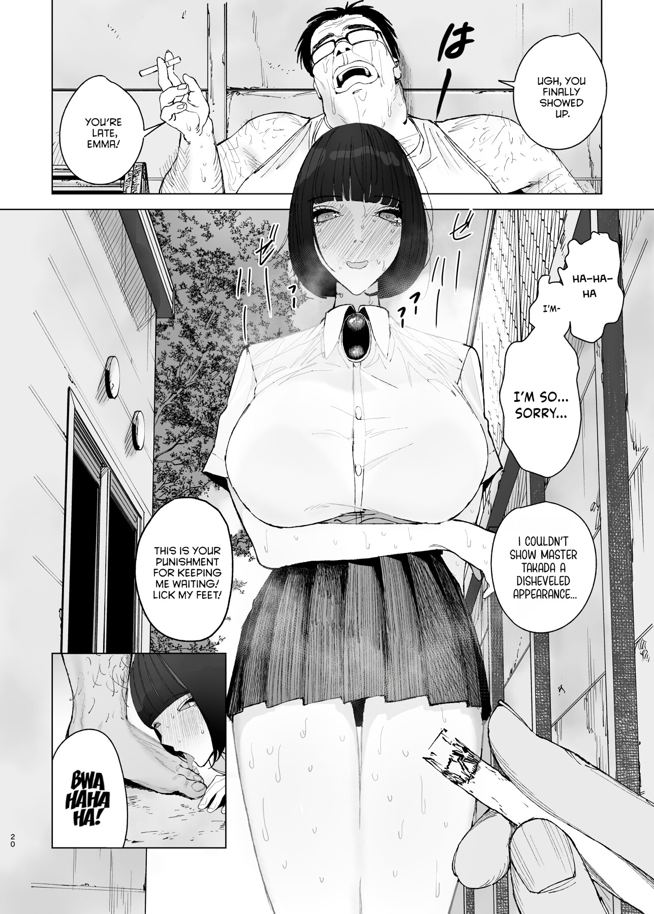 Hentai Manga Comic-High-Class Hypnotism 2 ~ An S-Rank Young Lady With A Horrible Personality Gets Dominated By A Disgusting Old Man~-Read-19